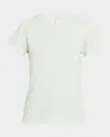 Rag & Bone The Slub Organic Pima Cotton T-shirt In Greenlily