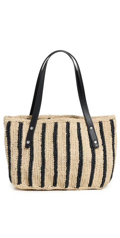 Rag & Bone Small Daily Tote Natural Black