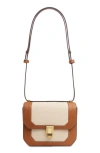 RAG & BONE RAG & BONE SMALL MAX CANVAS & LEATHER CROSSBODY BAG