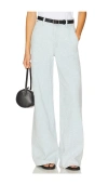 Rag & Bone Sofie High Rise Tailored Trouser In Sky Tweed
