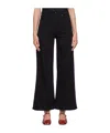 Rag & Bone Sofie Ultra-wide Jeans In Black