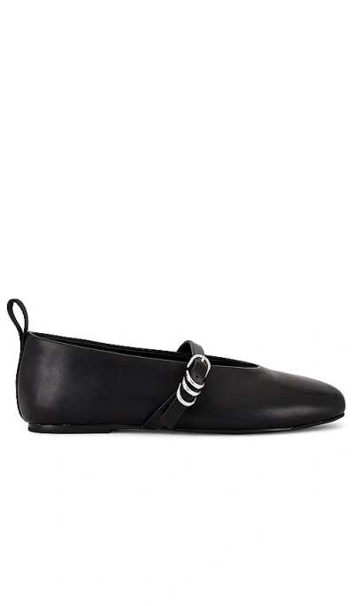Rag & Bone Black Spire Mary Jane Ballerina Flats