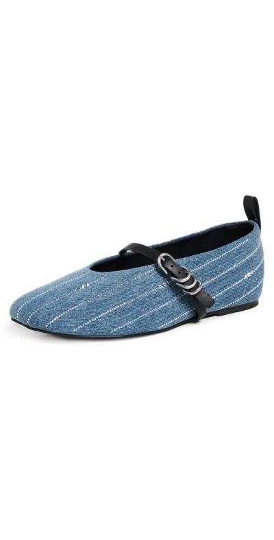 RAG & BONE SPIRE MARY JANE FLATS MEDWSHDNM