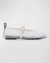 RAG & BONE SPIRE MESH MARY JANE BALLERINA FLATS