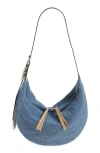 RAG & BONE SPIRE STRAW HOBO BAG