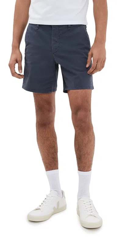 RAG & BONE STANDARD CHINO SHORTS INK BLUE