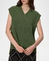 Rag & Bone Stassi Sweater Vest In Green