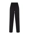 Rag & Bone Straight Hem Casual Pants In Black
