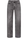 Rag & Bone Straight-leg Jeans In Grey