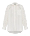 Rag & Bone Striped Shirt In White