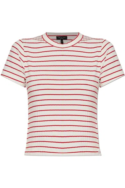 RAG & BONE STRIPED T-SHIRT