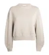 Rag & Bone Off-white Embroidered Sweatshirt In Beige