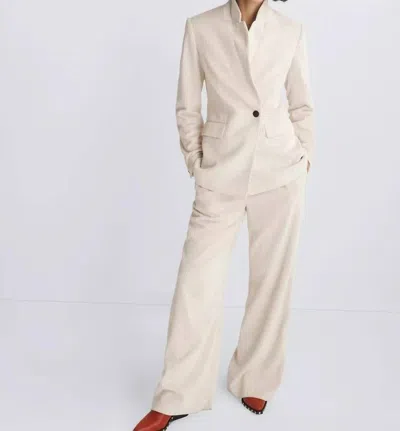 RAG & BONE TESSA CORDUROY BLAZER IN IVORY