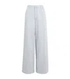 Rag & Bone Harlow Hoch Sitzende Jeans Mit Geradem Bein Und Beschichtung In Metallic-optik In Blue