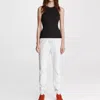 RAG & BONE THE ESSENTIAL RIBBED COTTON KNIT TANK TOP