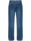 Rag & Bone Shea High-rise Ankle Relaxed Straight Jeans Vintagetwe In Blau