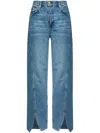 Rag & Bone Shea High Rise Relaxed Straight In Blue