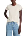 Rag & Bone The Slub Short Sleeve Tee In Warm Gray