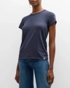 Rag & Bone The Slub Tee In Blue