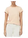 Rag & Bone Round-neck Organic Cotton T-shirt In Orange