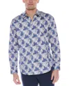 Rag & Bone The Slub V-neck Top In Blue