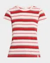 Rag & Bone The Striped Baby Tee