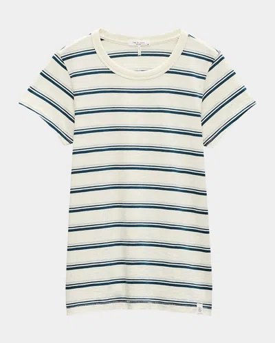 Rag & Bone The Striped Baby Tee