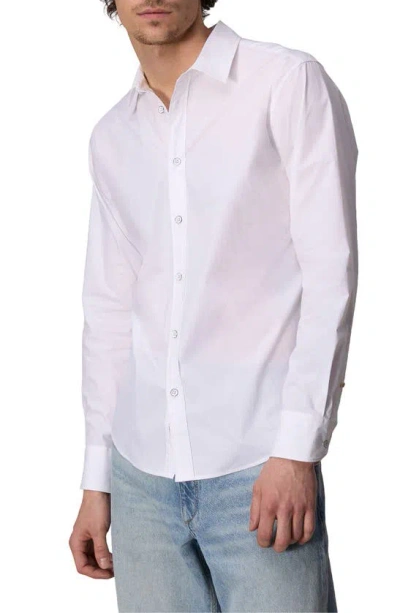 Rag & Bone Tomlin Button-up Shirt In White