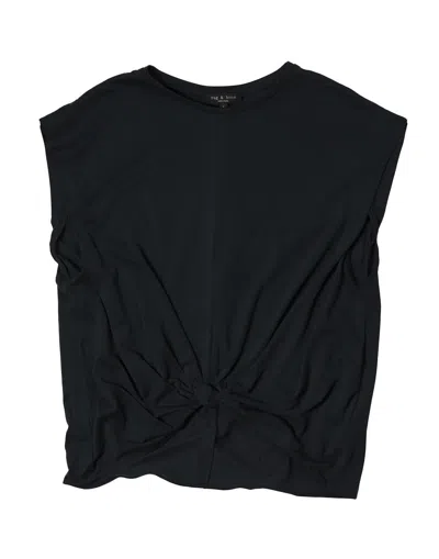 Rag & Bone Topwear In Black