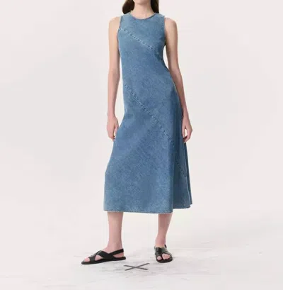 Rag & Bone Ultra Featherweight Lisbon Denim Dress In Waverly