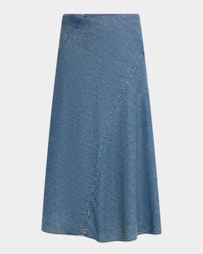 RAG & BONE ULTRA FEATHERWEIGHT LISBON MIDI SKIRT