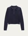 Rag & Bone Dahlia Blouse In Indigo