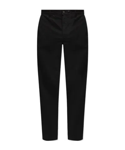 Rag & Bone Waistband Loop Casual Pants In Black