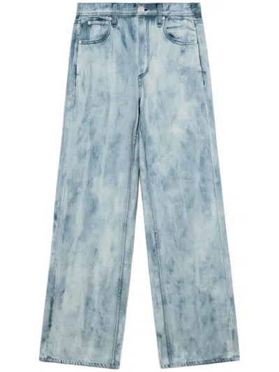 Rag & Bone Washed Jeans In Blue