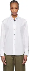 Rag & Bone Eve Shirt In White