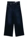 Rag & Bone Wide-leg Jeans In Blue