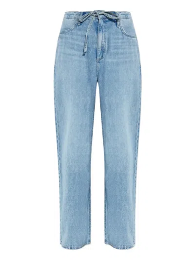 Rag & Bone Wide-leg Jeans In Blue