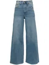 Rag & Bone Whitney Sophie High-rise Wide-leg Jeans In Blue