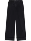 Rag & Bone Wide-leg Trousers In Grey