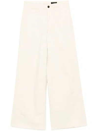 Rag & Bone Wide-leg Trousers In Neutrals