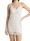 RAG & BONE WOMEN'S ALEAH CROCHET V NECK MINI DRESS