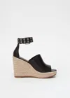 Rag & Bone Women's Anteros Espadrille Wedge In Black