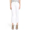 Rag & Bone Women Dre Carpenter Skinny Jeans In Aged Bright White In White