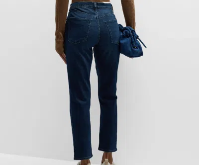 Rag & Bone Women's Ella Wren Slim Fit Denim Jeans Blue In Black