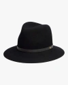 Rag & Bone Women's Floppy Brim Fedora Hat In Black In Black