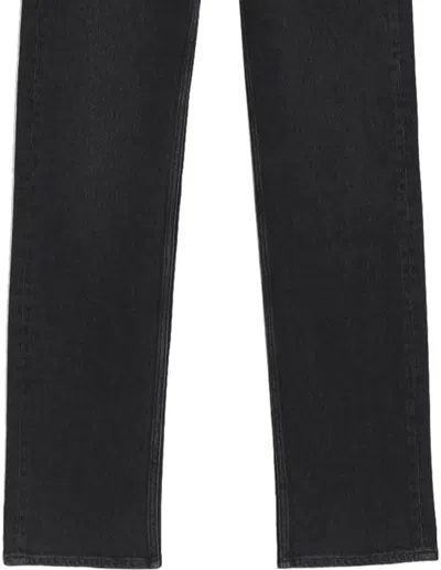 Rag & Bone Women Harlow Worn Black Full-length Jeans
