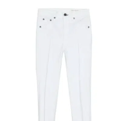 Rag & Bone Women's High Rise Ankle Skinny Jean In White