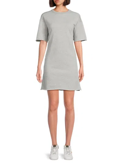 Rag & Bone Women's Icon Tshirt Dress In Heather Grey