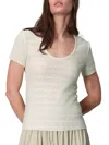 Rag & Bone Julia T-shirt In Ivory