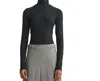 Rag & Bone Luca Stretch-modal Turtleneck Top In Grey